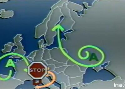 Nuage de Tchernobyl arrêté à la frontière